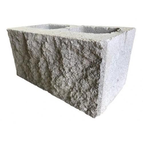Bloque de Hormigón simil piedra 20x20x40