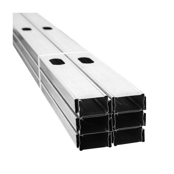 Montante de 69 (chapa 0,50mm) - 69 x 35 x 2600mm Montante de 69 (chapa 0,50mm) - 69 x 35 x 2600mm