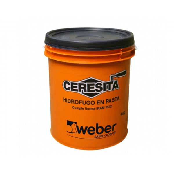 Hidrofugo Inorganico + Organico "Ceresita" - 10kgs Hidrofugo Inorganico + Organico "Ceresita" - 10kgs